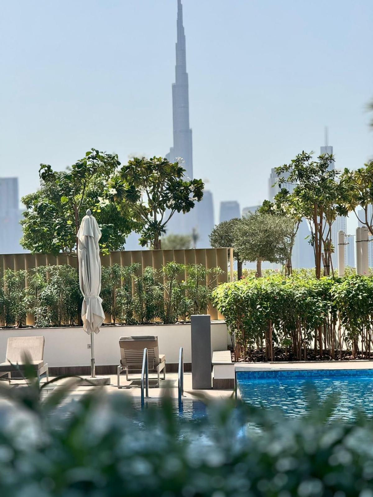 Burj Khalifa View Modern 1bhk With Balcony Дубай